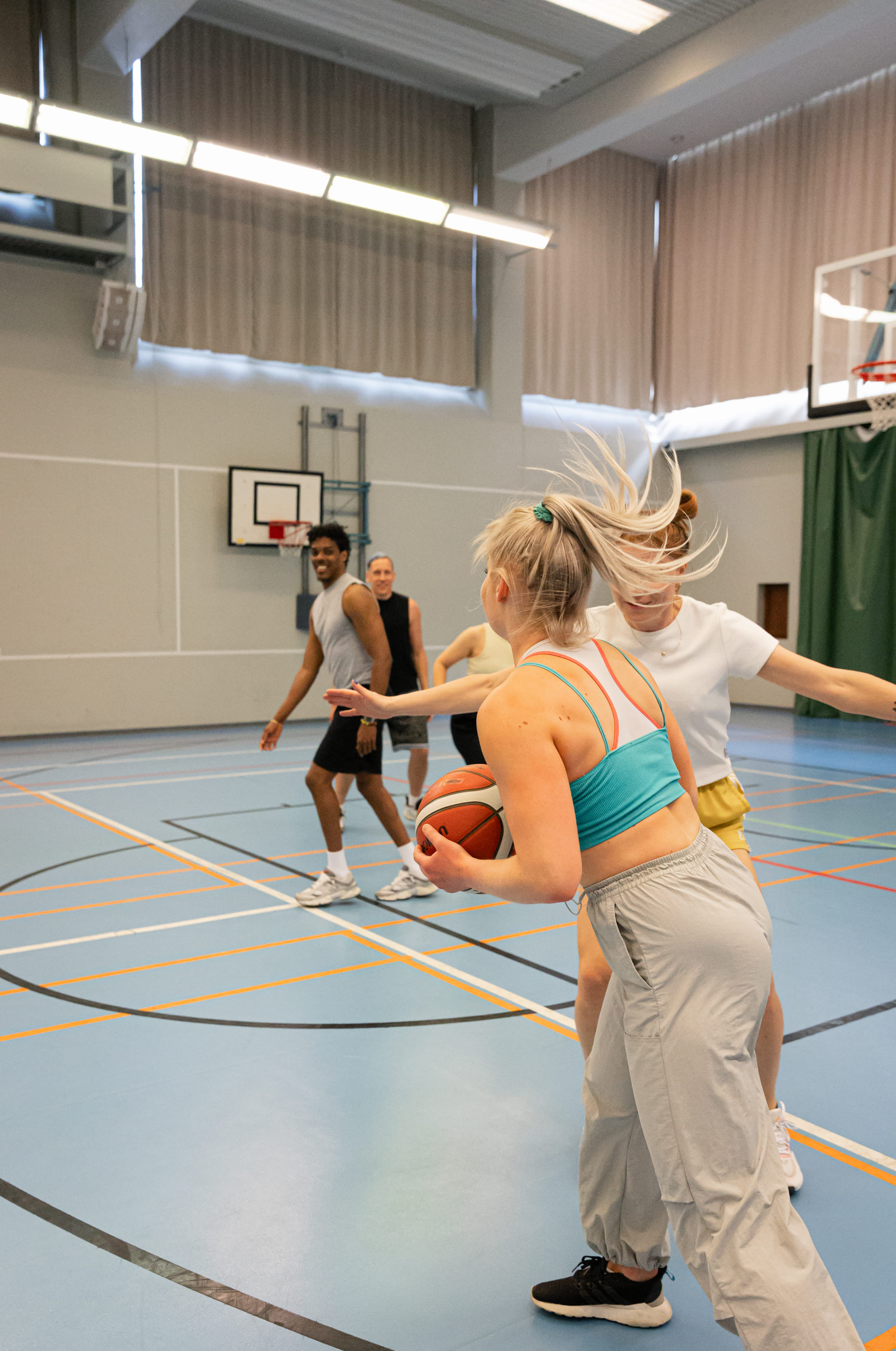 Basketball session